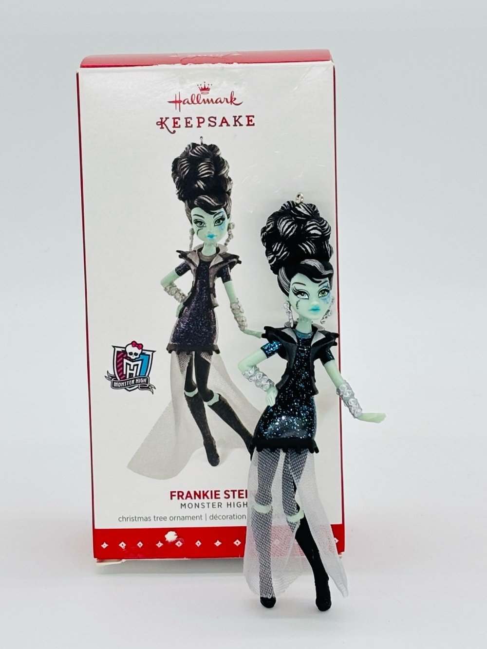 2015 Hallmark Keepsake Frankie Stein Monster High Doll Christmas Ornament Goth